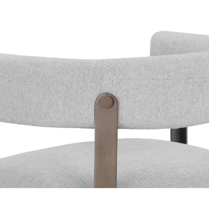   Modern European furniture - Curved Wood Frame Dining Armchair - www.oroa.com | Oroa.com