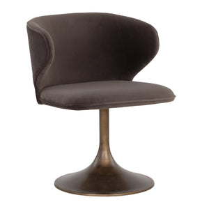   Modern European furniture - Pedestal Swivel Dining Chair - www.oroa.com | Oroa.com