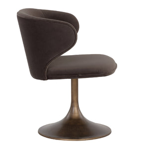   Modern European furniture - Pedestal Swivel Dining Chair - www.oroa.com | Oroa.com