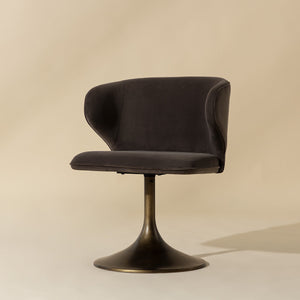   Modern European furniture - Pedestal Swivel Dining Chair - www.oroa.com | Oroa.com