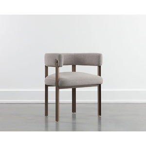   Modern European furniture - Curved Wood Frame Dining Armchair - www.oroa.com | Oroa.com