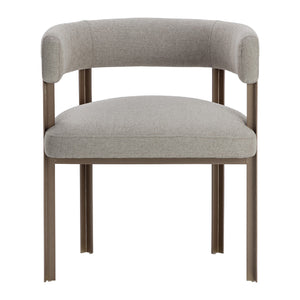   Modern European furniture - Curved Wood Frame Dining Armchair - www.oroa.com | Oroa.com