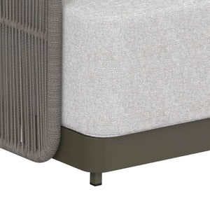   Modern European furniture - Gray Rope Outdoor Sofa - www.oroa.com | Oroa.com