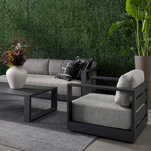   Modern European furniture - Aluminum Framed Outdoor Lounge Armchair - www.oroa.com | Oroa.com