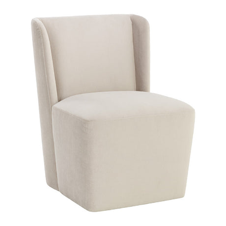   Modern European furniture - Upholstered Wheel Dining Chair - www.oroa.com | Oroa.com