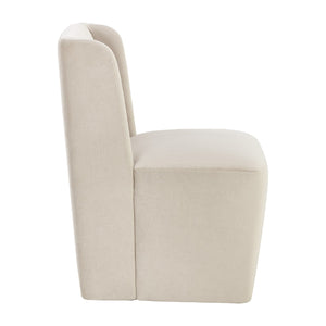   Modern European furniture - Upholstered Wheel Dining Chair - www.oroa.com | Oroa.com