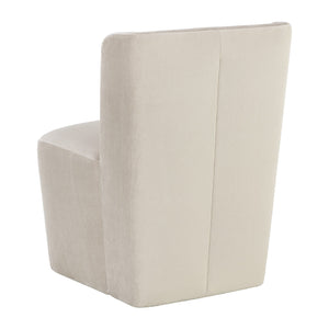   Modern European furniture - Upholstered Wheel Dining Chair - www.oroa.com | Oroa.com