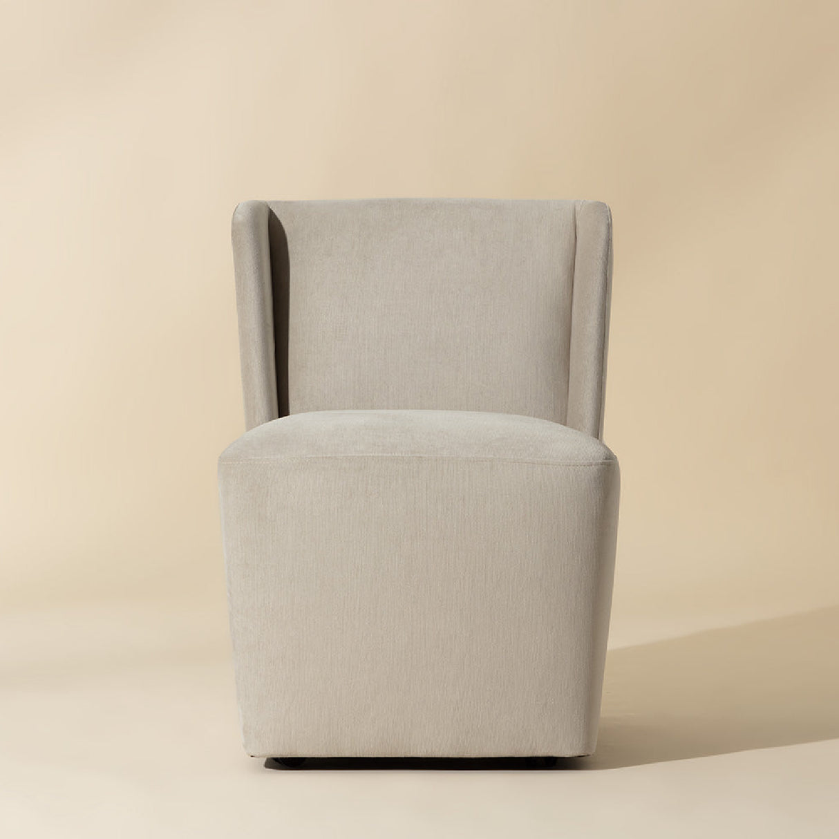   Modern European furniture - Upholstered Wheel Dining Chair - www.oroa.com | Oroa.com