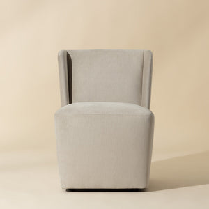   Modern European furniture - Upholstered Wheel Dining Chair - www.oroa.com | Oroa.com