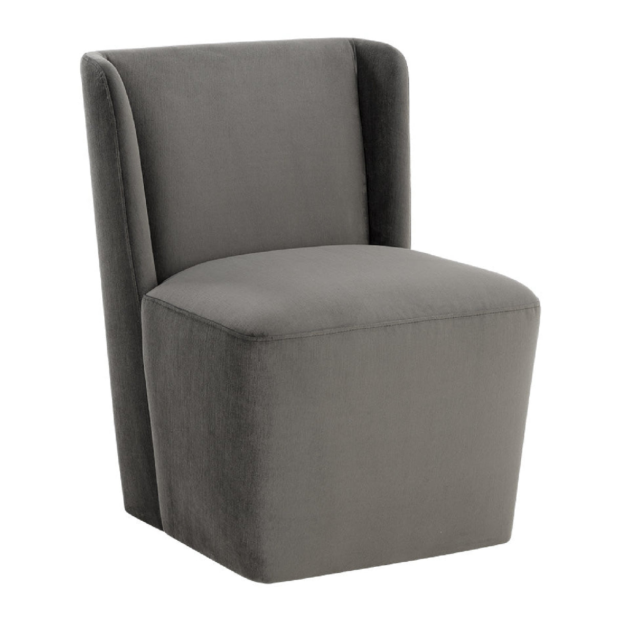   Modern European furniture - Upholstered Wheel Dining Chair - www.oroa.com | Oroa.com