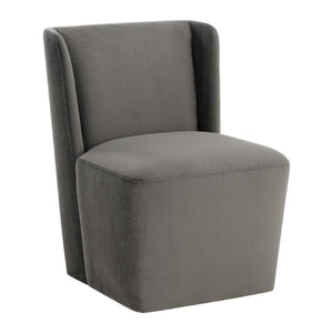   Modern European furniture - Upholstered Wheel Dining Chair - www.oroa.com | Oroa.com