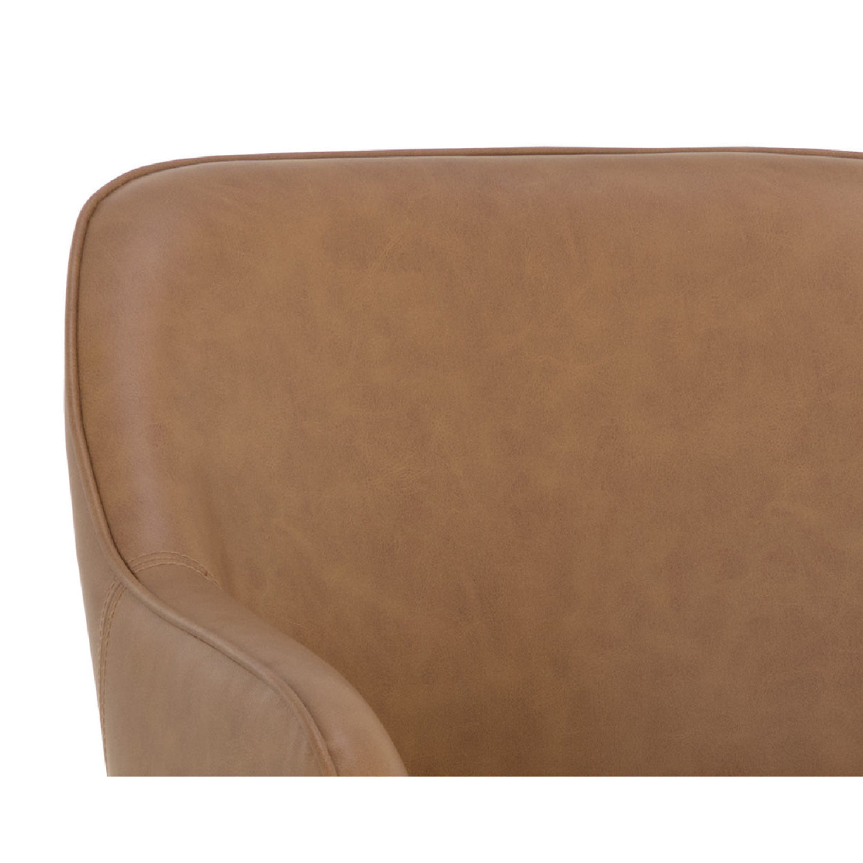   Modern European furniture - Curved-Back Leather Dining Armchair - www.oroa.com | Oroa.com