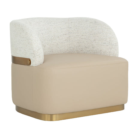  Modern European furniture - Leather Seat Swivel Lounge Chair - www.oroa.com | Oroa.com