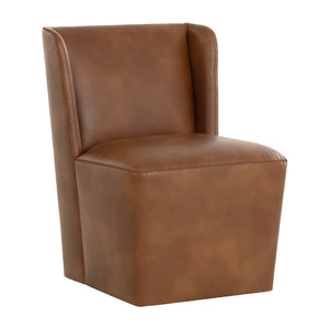   Modern European furniture - Upholstered Wheel Dining Chair - www.oroa.com | Oroa.com
