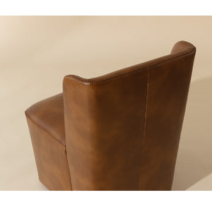   Modern European furniture - Upholstered Wheel Dining Chair - www.oroa.com | Oroa.com
