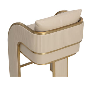  Modern European furniture - 3-Legged Leather Counter Stool - www.oroa.com | Oroa.com