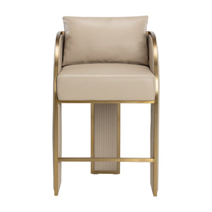   Modern European furniture - 3-Legged Leather Counter Stool - www.oroa.com | Oroa.com