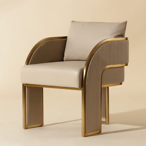   Modern European furniture - 3-Legged Leather Dining Chair - www.oroa.com | Oroa.com