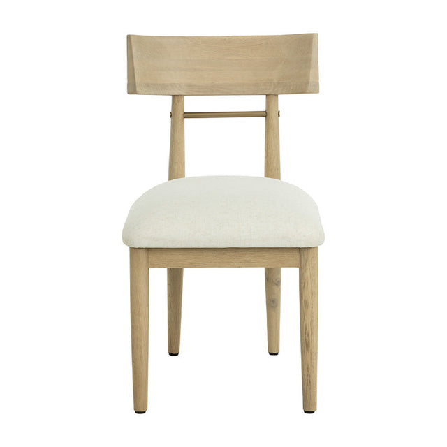 Modern European furniture - Light Oak Dining Chairs (2) - www.oroa.com