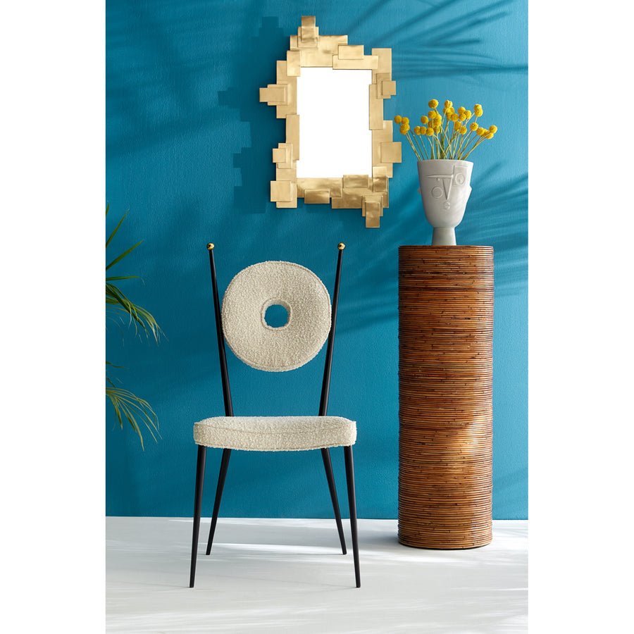 Round Back Cushion Dining Chair | Jonathan Adler Rondo | Oroa.com