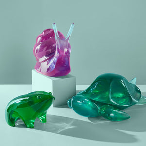 Green Acrylic Decorative Object | Jonathan Adler Frog | Oroa.com