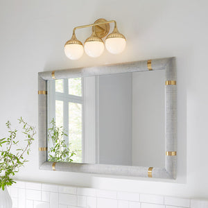 Three-Light Glass Wall Lamp | Jonathan Adler Rio | Oroa.com