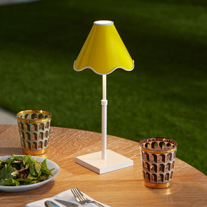 Wavy Edge Rechargable Table Lamp | Jonathan Adler Ripple | Oroa.com