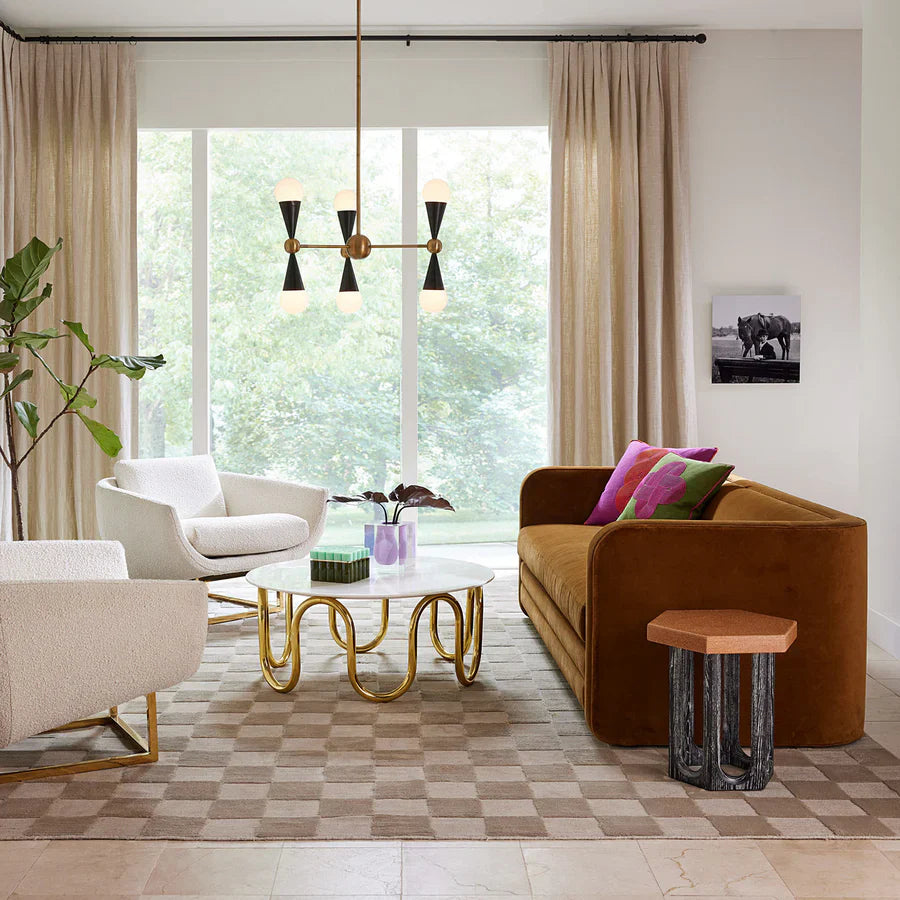 Brown Velvet Sleeper Sofa | Jonathan Adler Sunset | Oroa.com