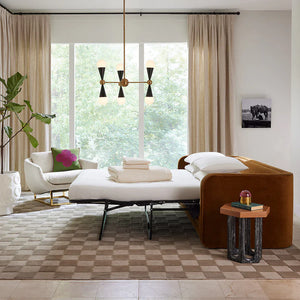 Brown Velvet Sleeper Sofa | Jonathan Adler Sunset | Oroa.com