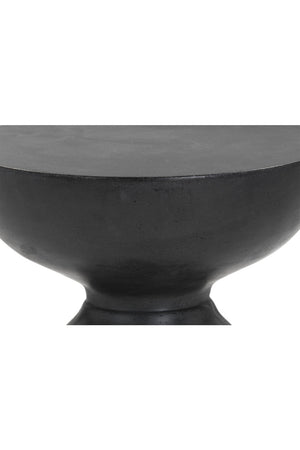   Modern European furniture - Black Concrete Indoor/Outdoor End Table - www.oroa.com | Oroa.com