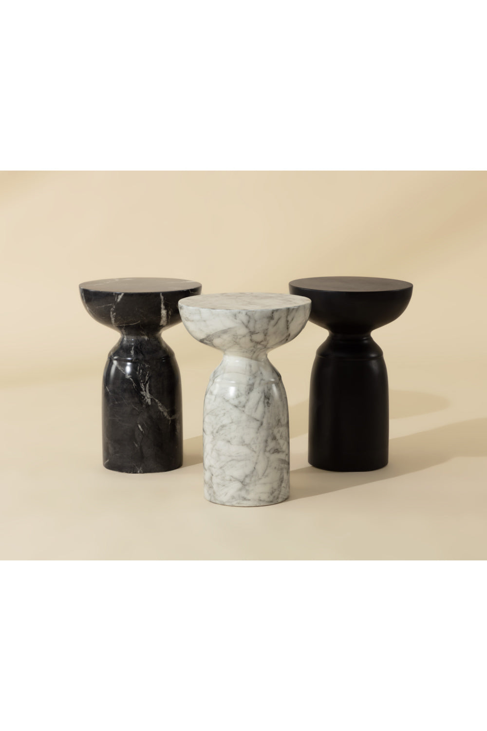   Modern European furniture - Black Concrete Indoor/Outdoor End Table - www.oroa.com | Oroa.com