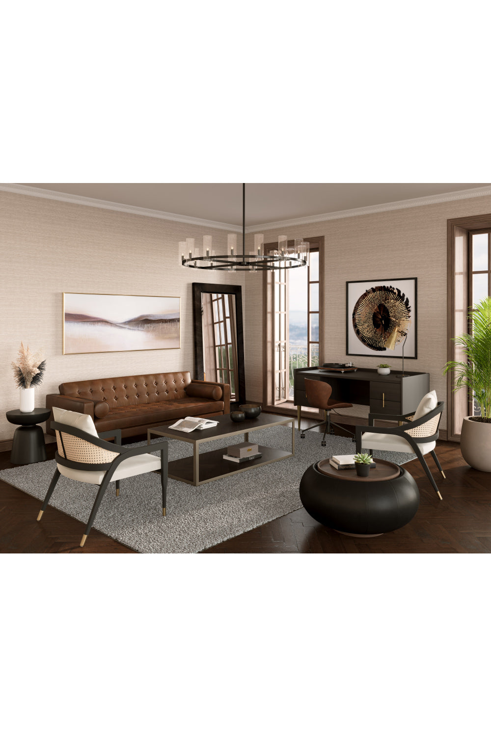   Modern European furniture - Black Indoor/Outdoor End Table - www.oroa.com | Oroa.com