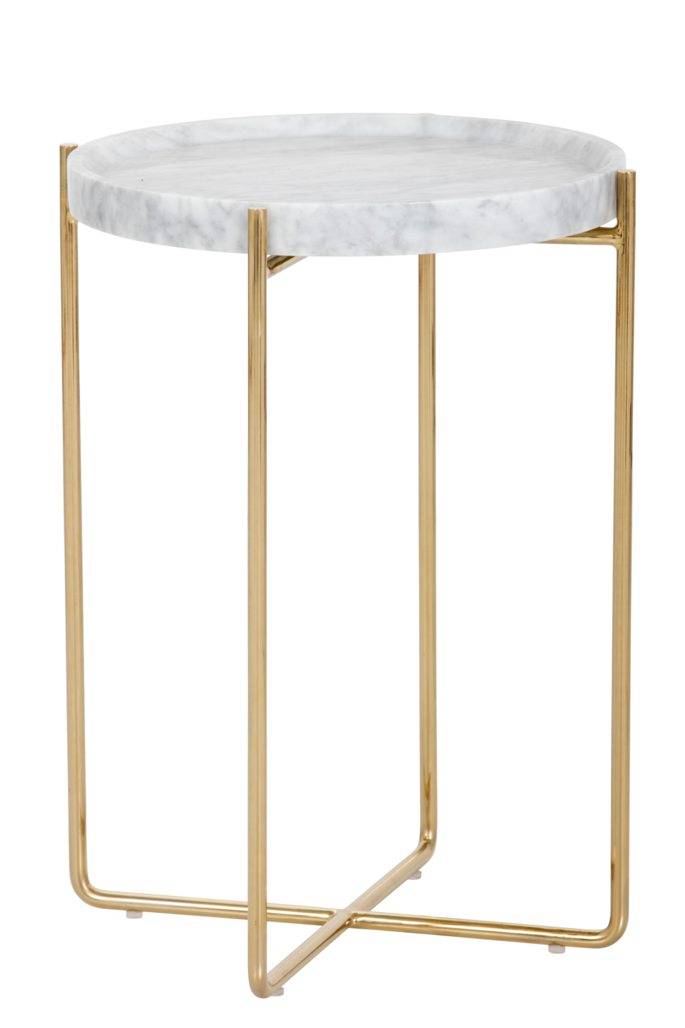  Modern European furniture - White Marble End Table - www.oroa.com | Oroa.com