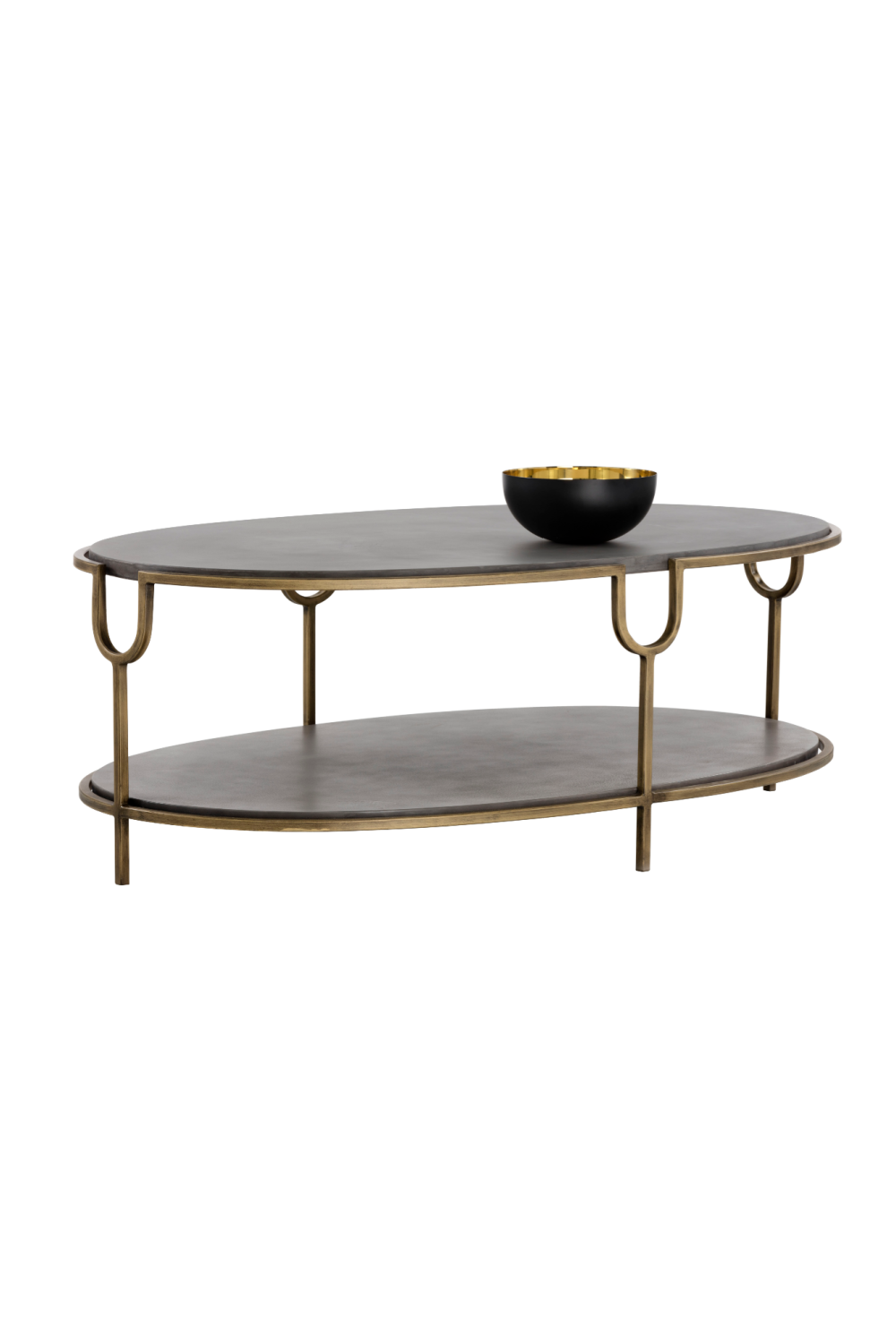   Modern European furniture - Modern Concrete Oval Coffee Table - www.oroa.com | Oroa.com