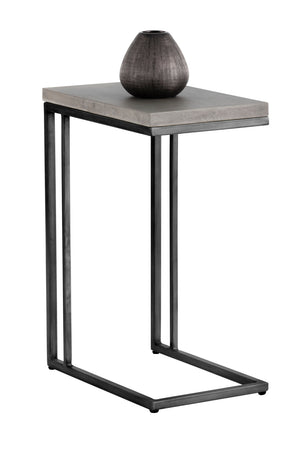  Modern European furniture - Minimalist Round Concrete Indoor/Outdoor End Table - www.oroa.com | Oroa.com