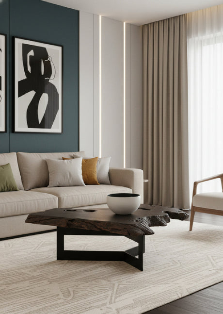   Modern European furniture - Black Teak Root Coffee Table - www.oroa.com | Oroa.com