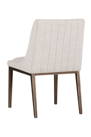   Modern European furniture - Vertical Stitched Dining Chairs (2) - www.oroa.com | Oroa.com