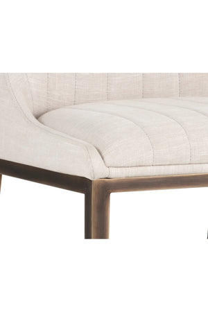   Modern European furniture - Vertical Stitched Dining Chairs (2) - www.oroa.com | Oroa.com