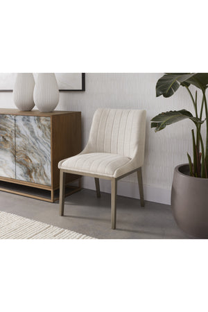   Modern European furniture - Vertical Stitched Dining Chairs (2) - www.oroa.com | Oroa.com