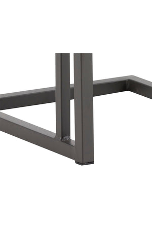 Modern European furniture - Leather Look Cantilevered Bar Stool - www.oroa.com