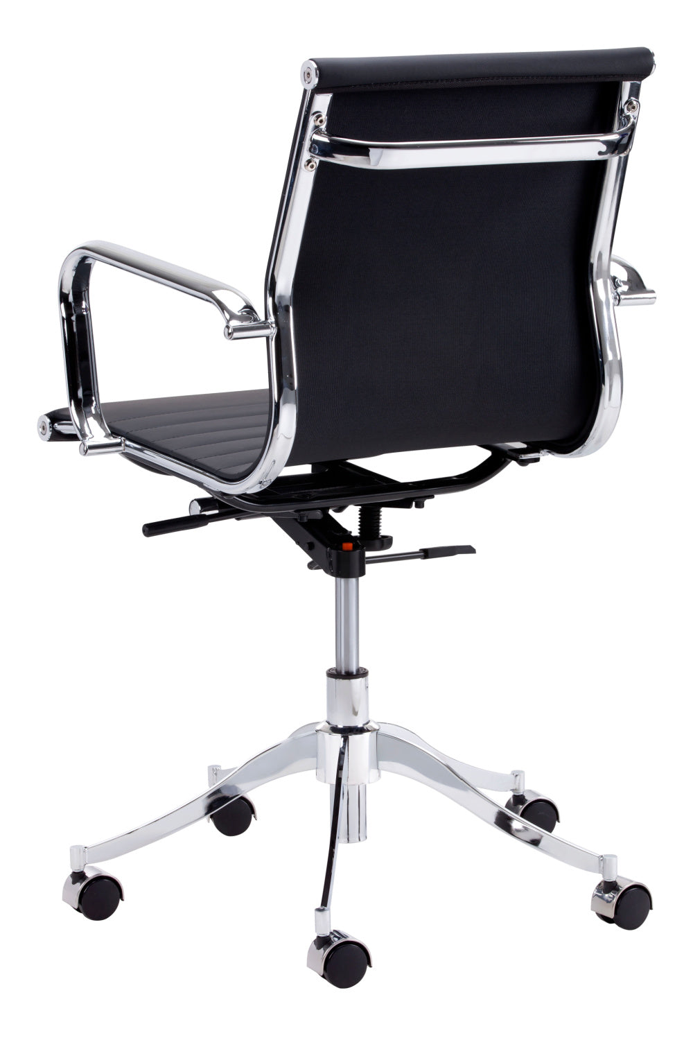 Modern European furniture - Leather Look Swivel Office Chair - www.oroa.com