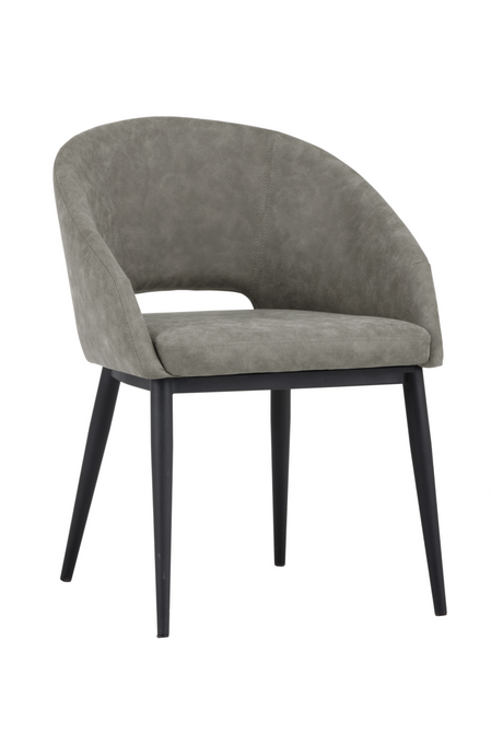 Modern European furniture - Cutout-Back Dining Amchair - www.oroa.com
