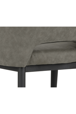 Modern European furniture - Cutout-Back Dining Amchair - www.oroa.com