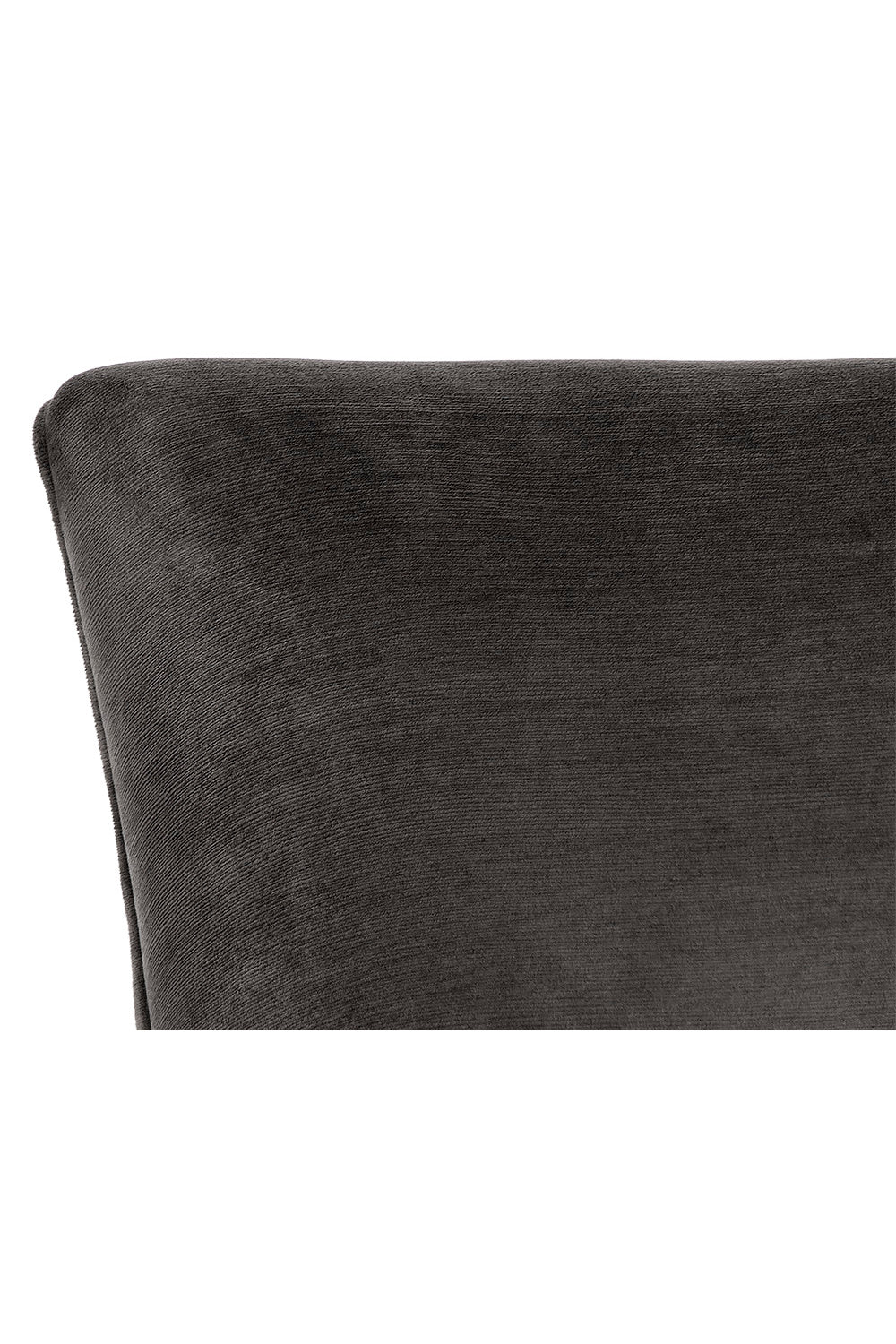   Modern European furniture - Bronze Cantilever Fabric Dining Chairs (2) - www.oroa.com | Oroa.com