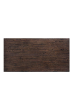 Contemporary Wood & Brass Dining Table | Splendido Jade | Oroa.com