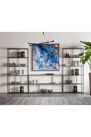 Modern European furniture - Modern Open Shelving Bookcase - www.oroa.com