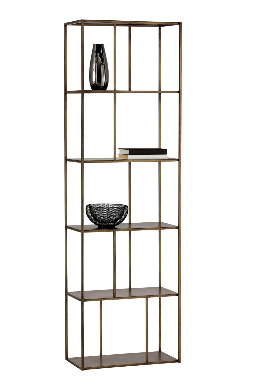 Modern European furniture - Modern Open Shelving Bookcase - www.oroa.com