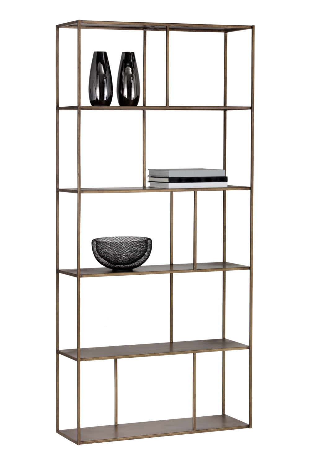 Modern European furniture - Modern Open Shelving Bookcase - www.oroa.com
