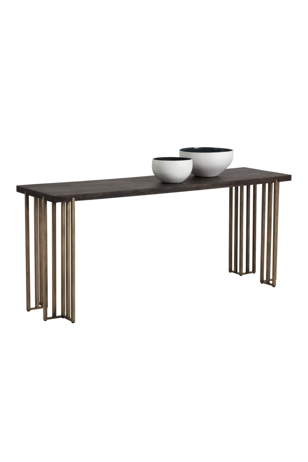   Modern European furniture - Brown Oak Console Table - www.oroa.com | Oroa.com