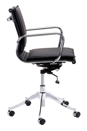 Modern European furniture - Padded Leather Swivel Office Chair - www.oroa.com